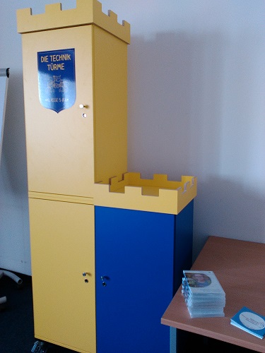 Techniktürme im Haus der Talente